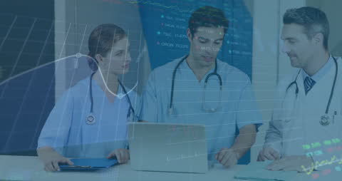 Doctors Discuss Medical Data Analysis Technology