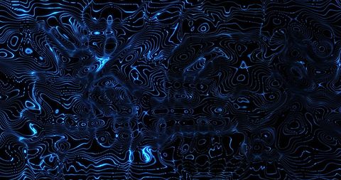 Abstract Digital Blue Wave Patterns on Black Background - Download Free Stock Images Pikwizard.com