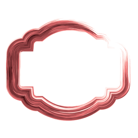elegant red frame on transparent background for graphic design - Download Free Stock Videos Pikwizard.com
