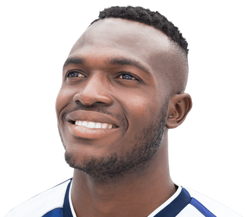 smiling african american male athlete on transparent background - Download Free Stock Videos Pikwizard.com