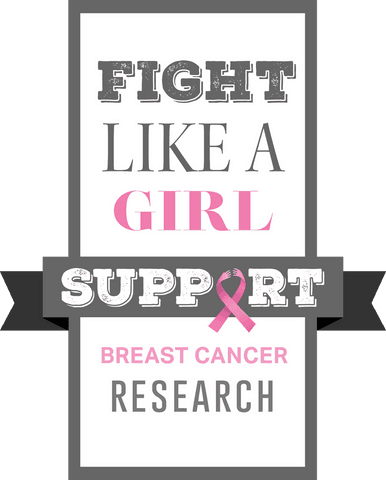 Breast cancer awareness text with transparent background