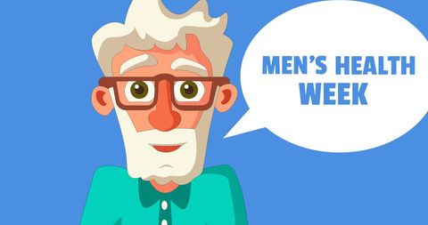 Celebrating Men’s Health Week with Awareness Concept Art