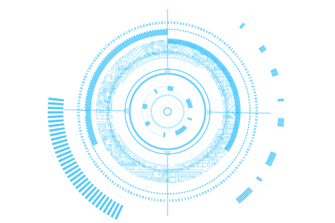 Blue Futuristic Digital Interface on Transparent Background - Download Free Stock Videos Pikwizard.com