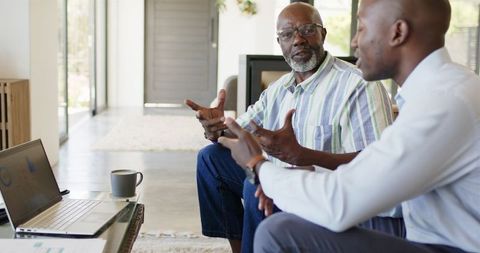 Financial Advisor and Client Planning Business Strategy Together