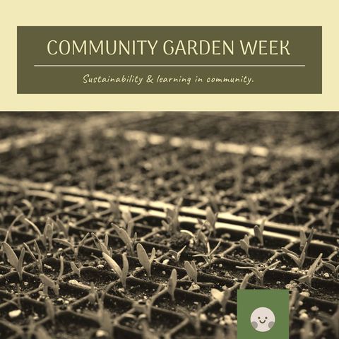 promoting growth during community garden week event - Download Free Stock Templates Pikwizard.com