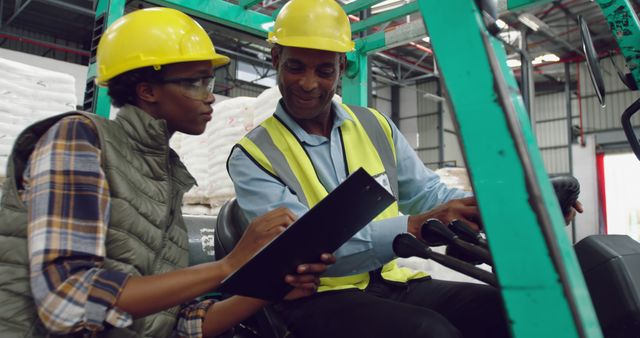 Workers Conducting Inspection in Warehouse - Download Free Stock Images Pikwizard.com