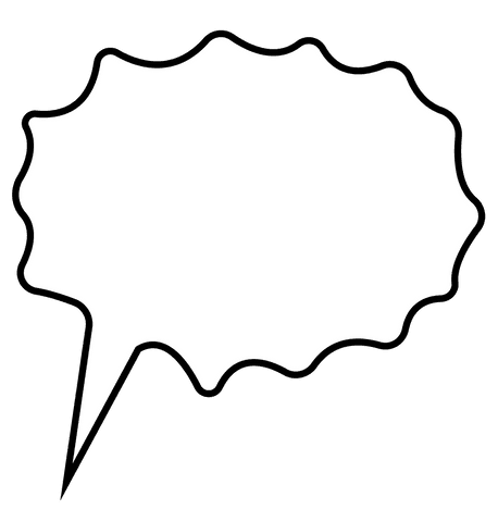 comic style speech bubble transparent background isolated png - Download Free Stock Videos Pikwizard.com