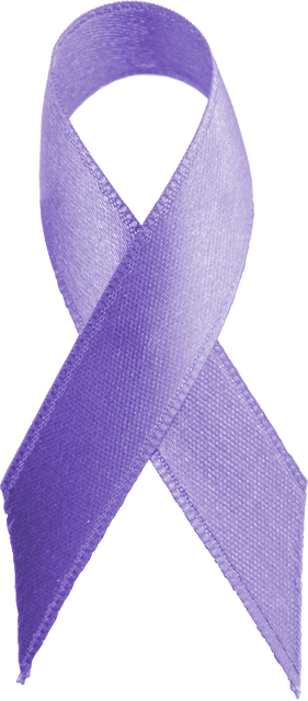 Violet Ribbon on Transparent Background Symbolizing Health Awareness and Causes - Download Free Stock Videos Pikwizard.com