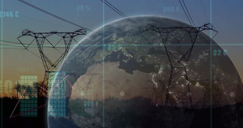 Global Energy and Data Analysis with Pylon Silhouette