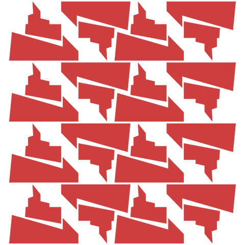 geometric red pattern on transparent background vector illustration - Download Free Stock Videos Pikwizard.com