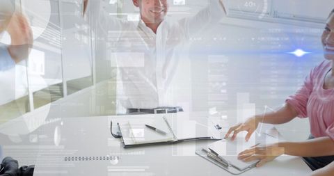 Dynamic Business Meeting with Digital Interface Concepts