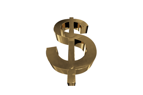 gold dollar sign png on transparent background - Download Free Stock Videos Pikwizard.com