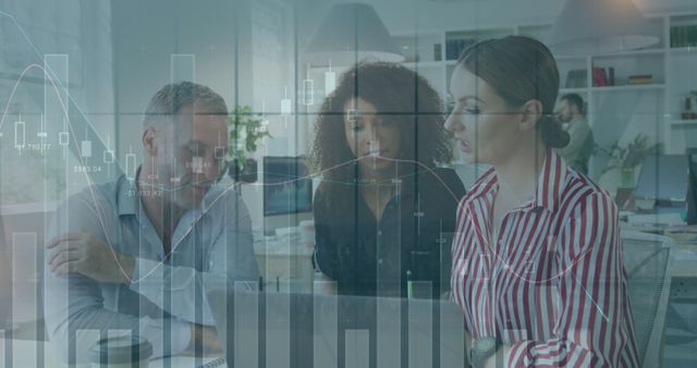 Team of Diverse Professionals Analyzing Financial Data in Office - Download Free Stock Images Pikwizard.com