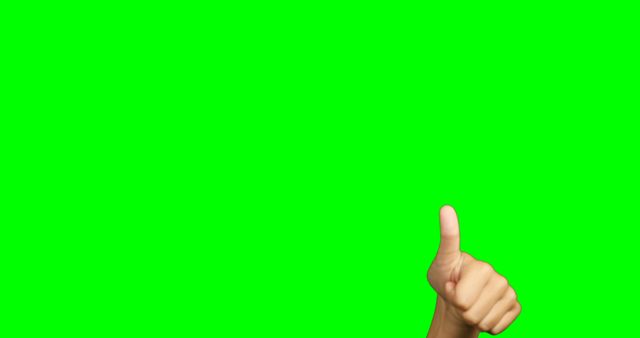 Hand giving thumbs up on green screen - Download Free Stock Images Pikwizard.com