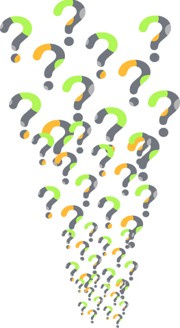 vector with transparent 3d question marks gradient design - Download Free Stock Videos Pikwizard.com