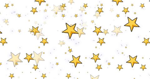 Falling Snow and Stars on White Holiday Background - Download Free Stock Images Pikwizard.com