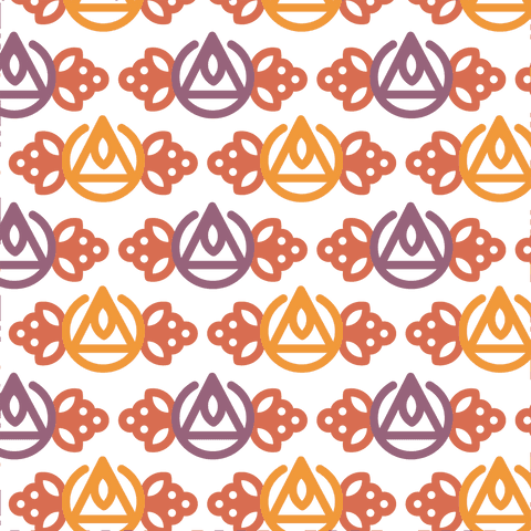 vibrant repeated shapes motif on transparent background - Download Free Stock Videos Pikwizard.com