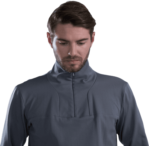 sporty caucasian man wearing gray attire on transparent background - Download Free Stock Videos Pikwizard.com