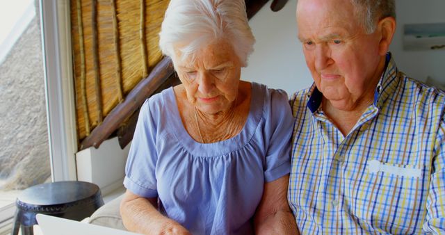 Senior Couple Using Laptop Indoor at Home - Download Free Stock Images Pikwizard.com