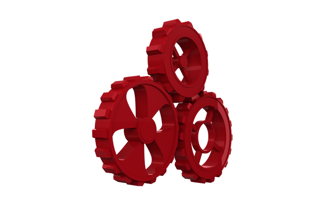 Digital Illustration of Red Cogs on Transparent Background - Download Free Stock Videos Pikwizard.com