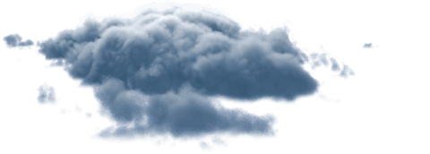 Blue Grey Fluffy Clouds on Transparent Background - Download Free Stock Videos Pikwizard.com