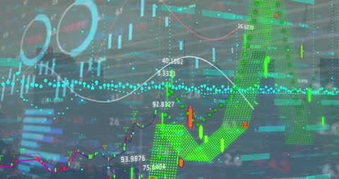 Abstract Financial Data Visualization with Cityscape