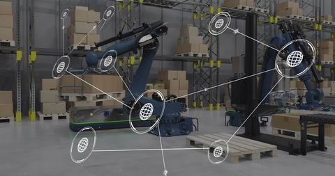 Connected Robotics in Warehouse Revolutionizing Global Shipping