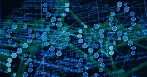 Digital network connectivity with innovative technology graphics