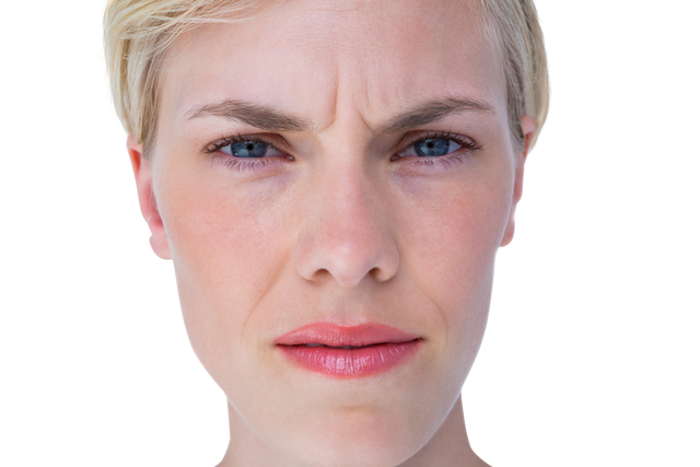 Serious Woman with Clear Expression on Transparent Background - Download Free Stock Videos Pikwizard.com