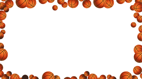 dynamic basketball frame creating rectangular borders on transparent background - Download Free Stock Videos Pikwizard.com