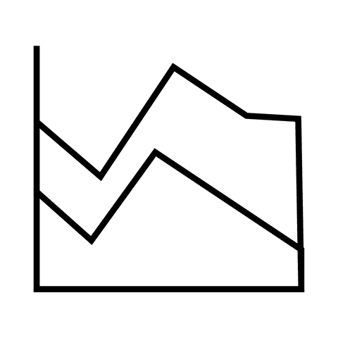 black chart on transparent background illustrating business growth - Download Free Stock Videos Pikwizard.com