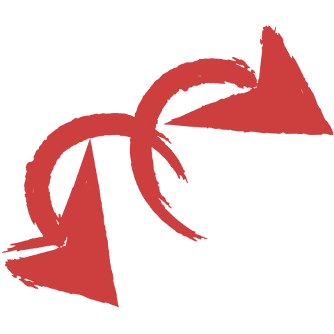 red abstract arrows on transparent background direction concept - Download Free Stock Videos Pikwizard.com