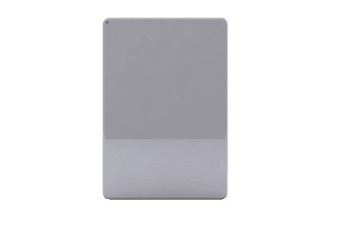transparent view of modern two-tone grey tablet with kickstand - Download Free Stock Videos Pikwizard.com