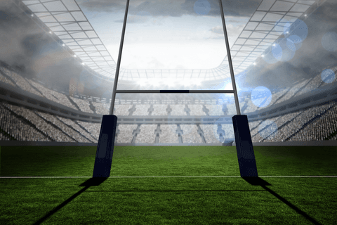 rugby field goal on transparent background stadium scene - Download Free Stock Videos Pikwizard.com