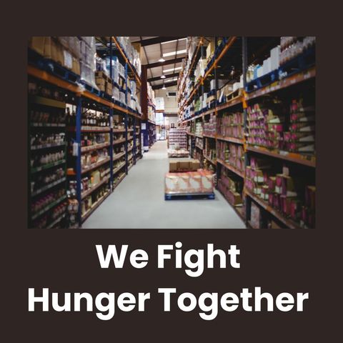 end hunger initiative in food warehouse - Download Free Stock Templates Pikwizard.com