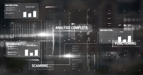 Digital Data Processing Interface with Technology Elements - Download Free Stock Images Pikwizard.com