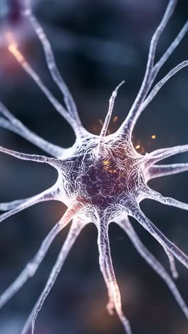 Rotating Vertical Video Revealing Neuron Soma and Dendrites with Bioluminescent Pulses