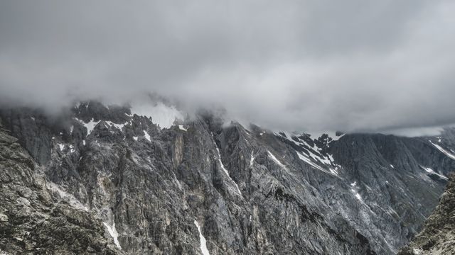 Grey Mountain Under Grey Clouds during Daytime - Download Free Stock Photos Pikwizard.com