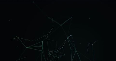 Abstract Neural Network on Dark Background - Download Free Stock Images Pikwizard.com