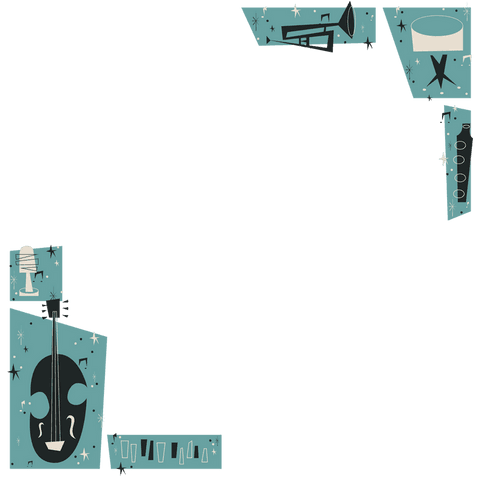 Decorative Music Instrument Border on Transparent Background - Download Free Stock Videos Pikwizard.com
