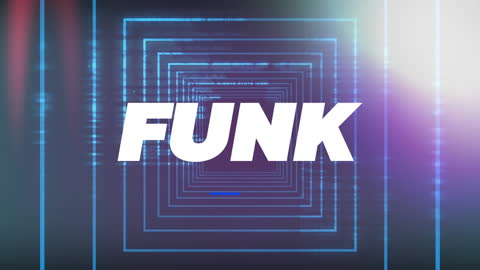 Funky Grooves Animated Text with Dynamic Visuals