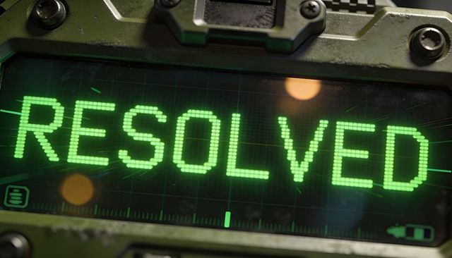 Rugged tactical display flashing green dot-matrix resolved on handheld control panel