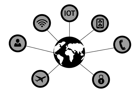 Connected World with Digital Communication Icons on Transparent Background - Download Free Stock Videos Pikwizard.com