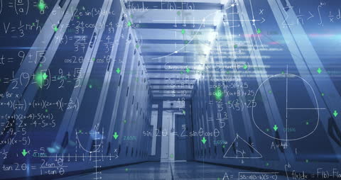Mathematical Analysis and Data Flow in High-Tech Data Center