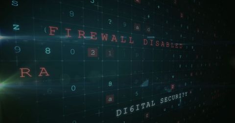 Cybersecurity Risk and Data Breach Warning - Download Free Stock Images Pikwizard.com