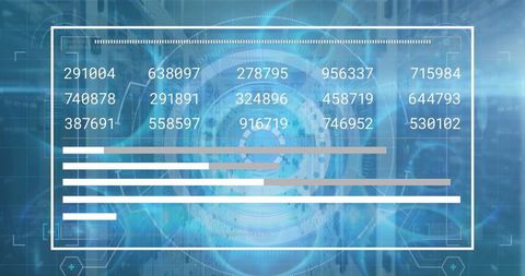 futuristic digital visualization of data analytics in server room - Download Free Stock Images Pikwizard.com
