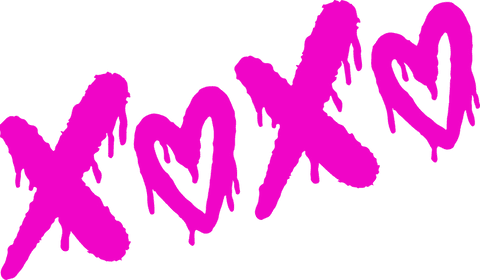 Magenta X and Heart Dripping Paint Transparent Background - Download Free Stock Videos Pikwizard.com