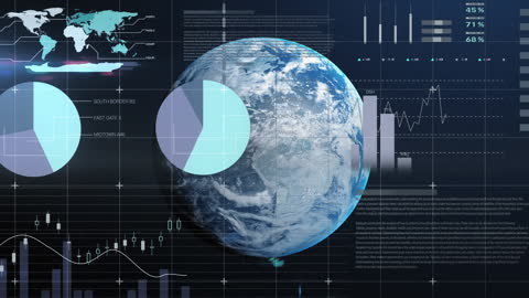 Interactive Earth and Data Analytics Visualization