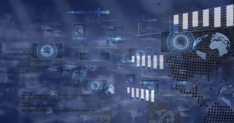 Digital Data Interface and Global Connectivity Concept - Download Free Stock Images Pikwizard.com