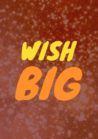 wish big text on vibrant speckled background - Download Free Stock Templates Pikwizard.com